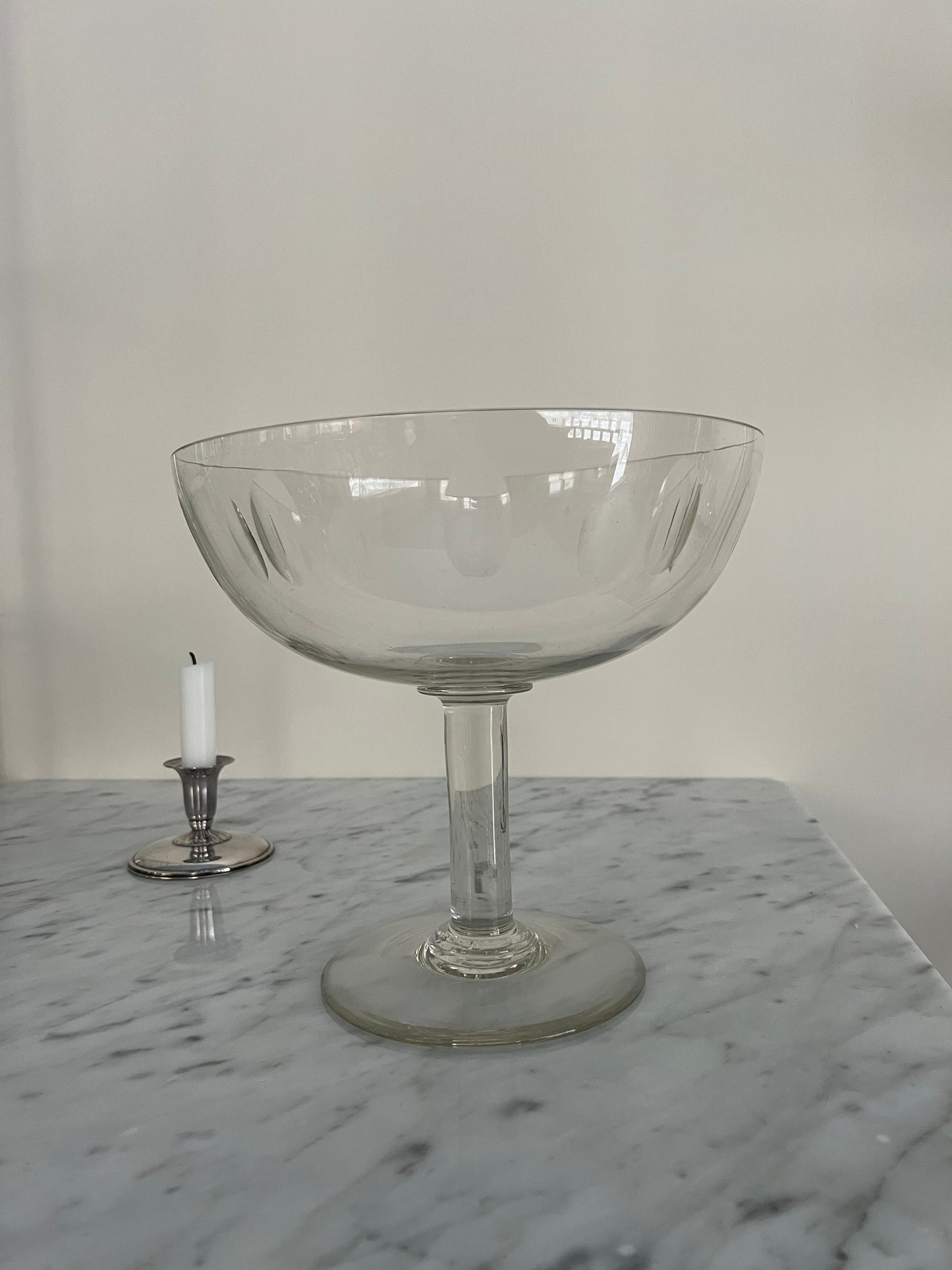 Antique Pedestal Serving Dish