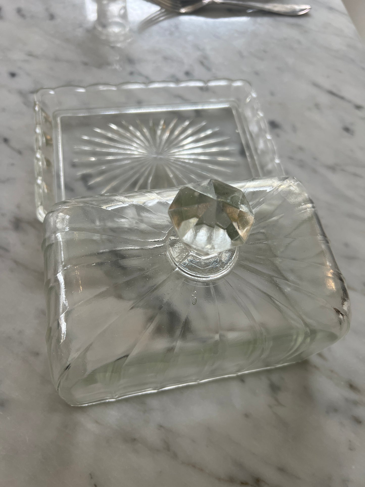 Antique Cheese Dome/ Butter Dish