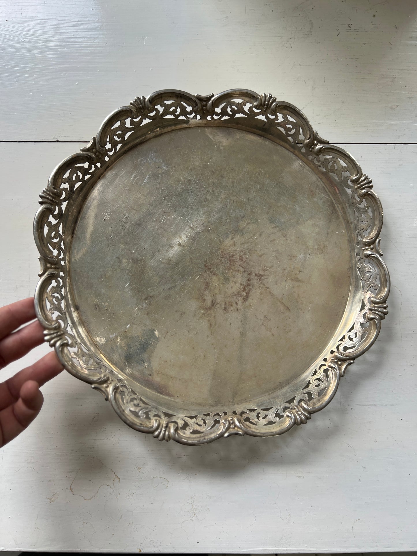 Silverplated Tray