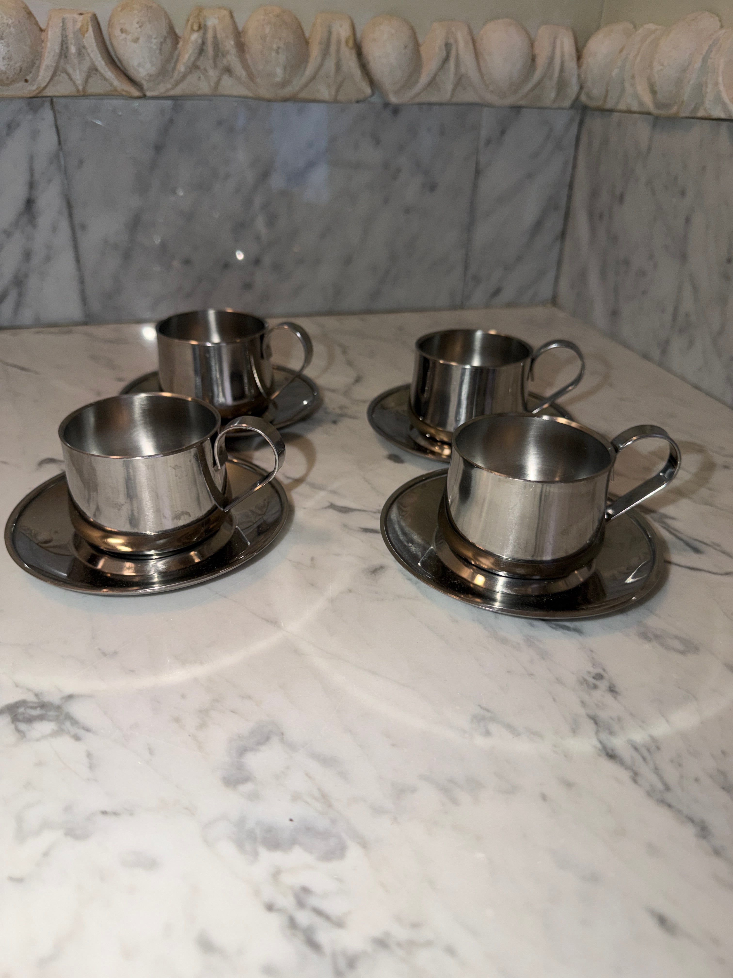 Italian Vintage Espresso Cups A Set Of 4