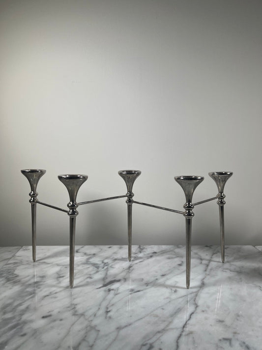 Chrome Modular Candleabra