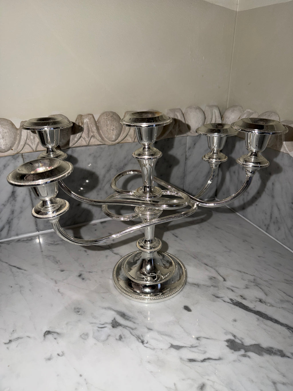 Five-armed candlestick