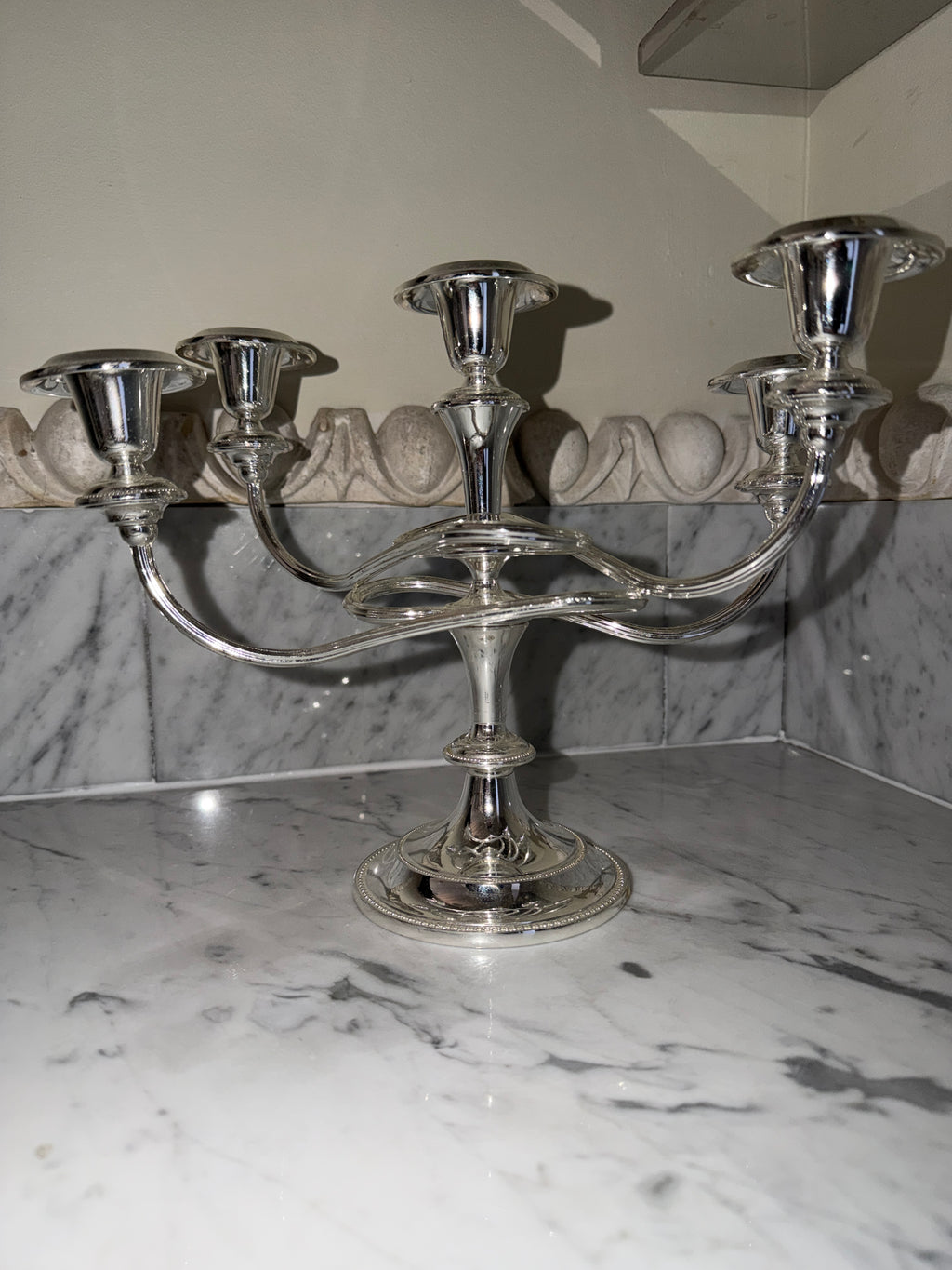 Five-armed candlestick