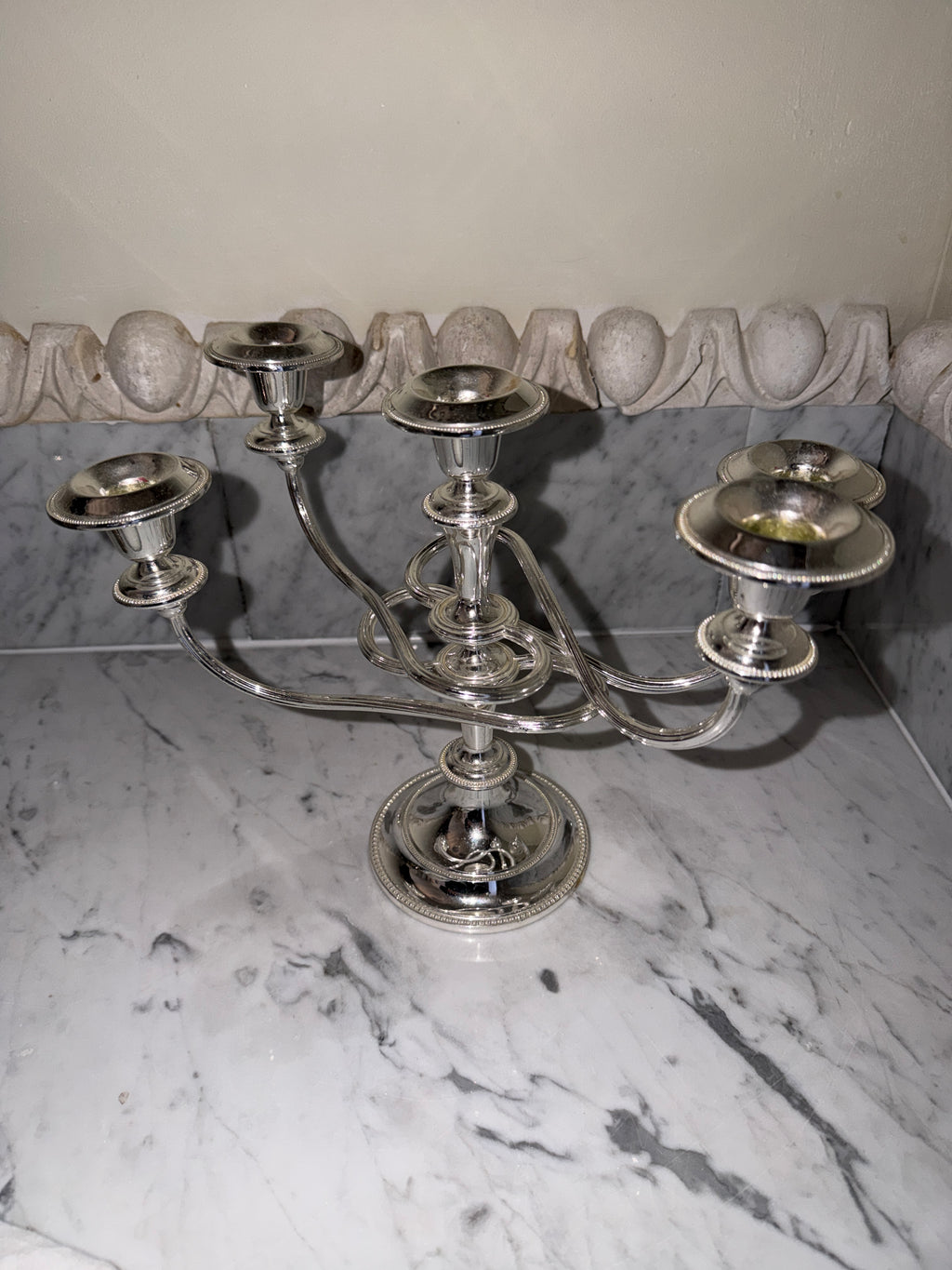 Five-armed candlestick
