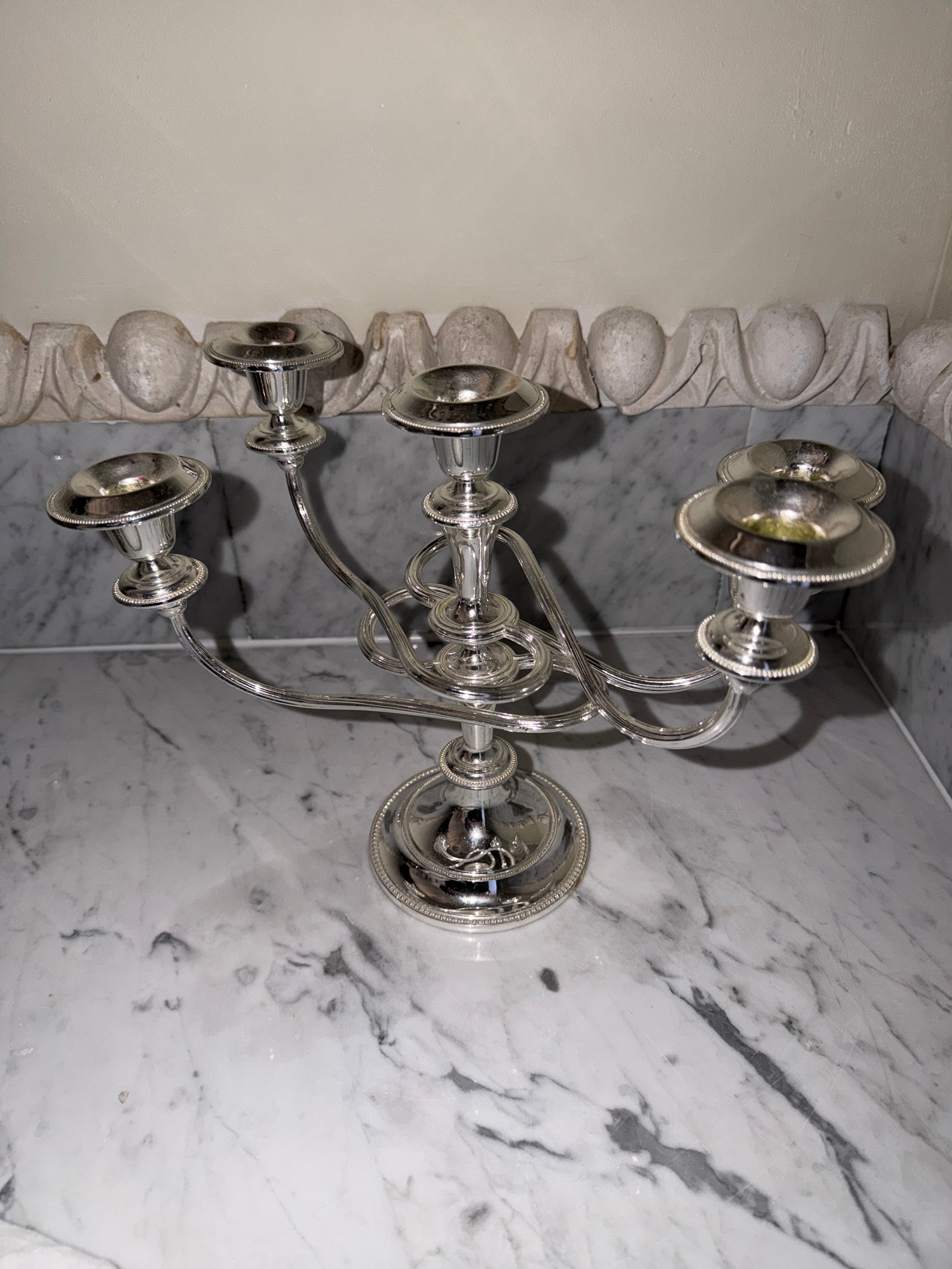 Five-armed candlestick