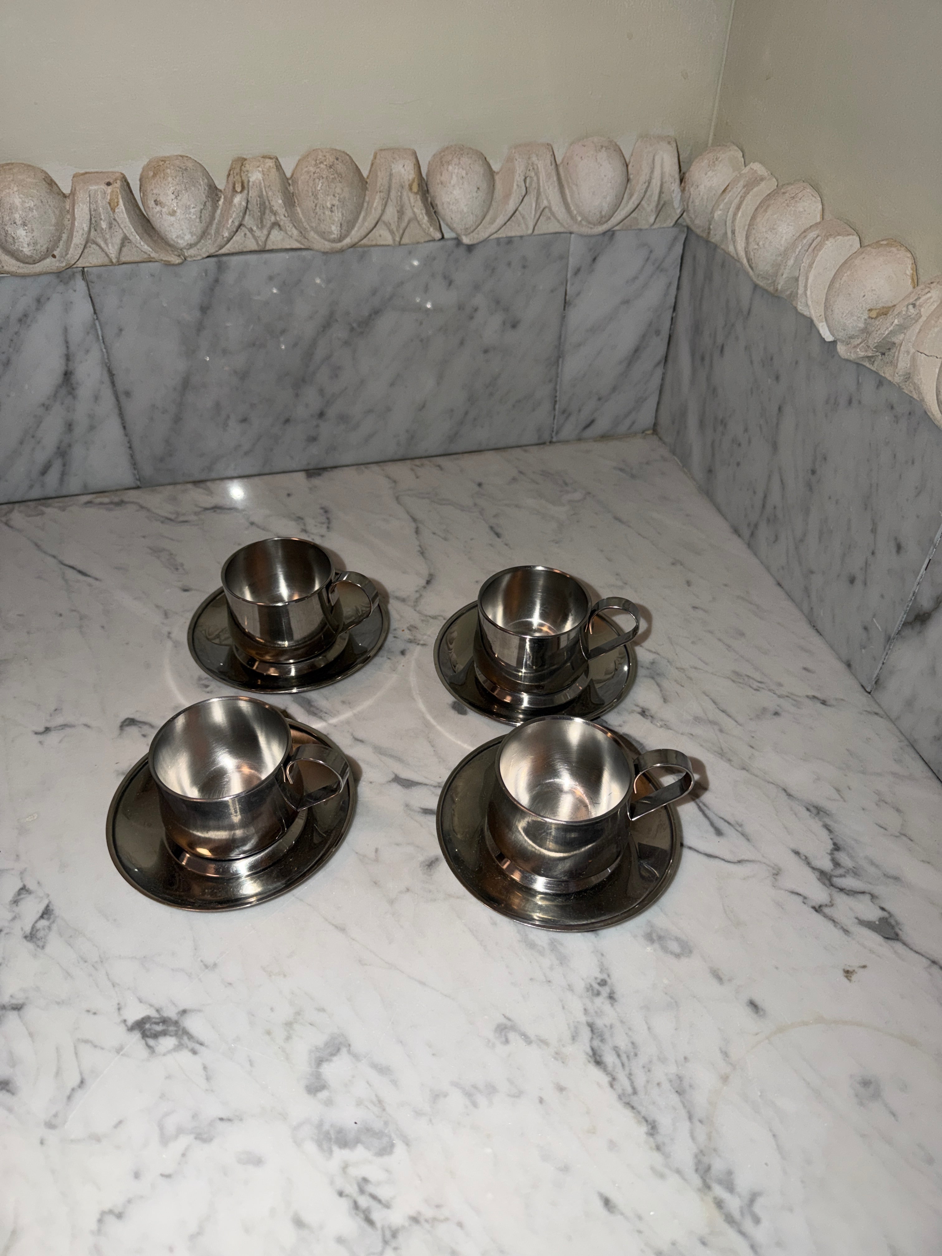Italian Vintage Espresso Cups A Set Of 4