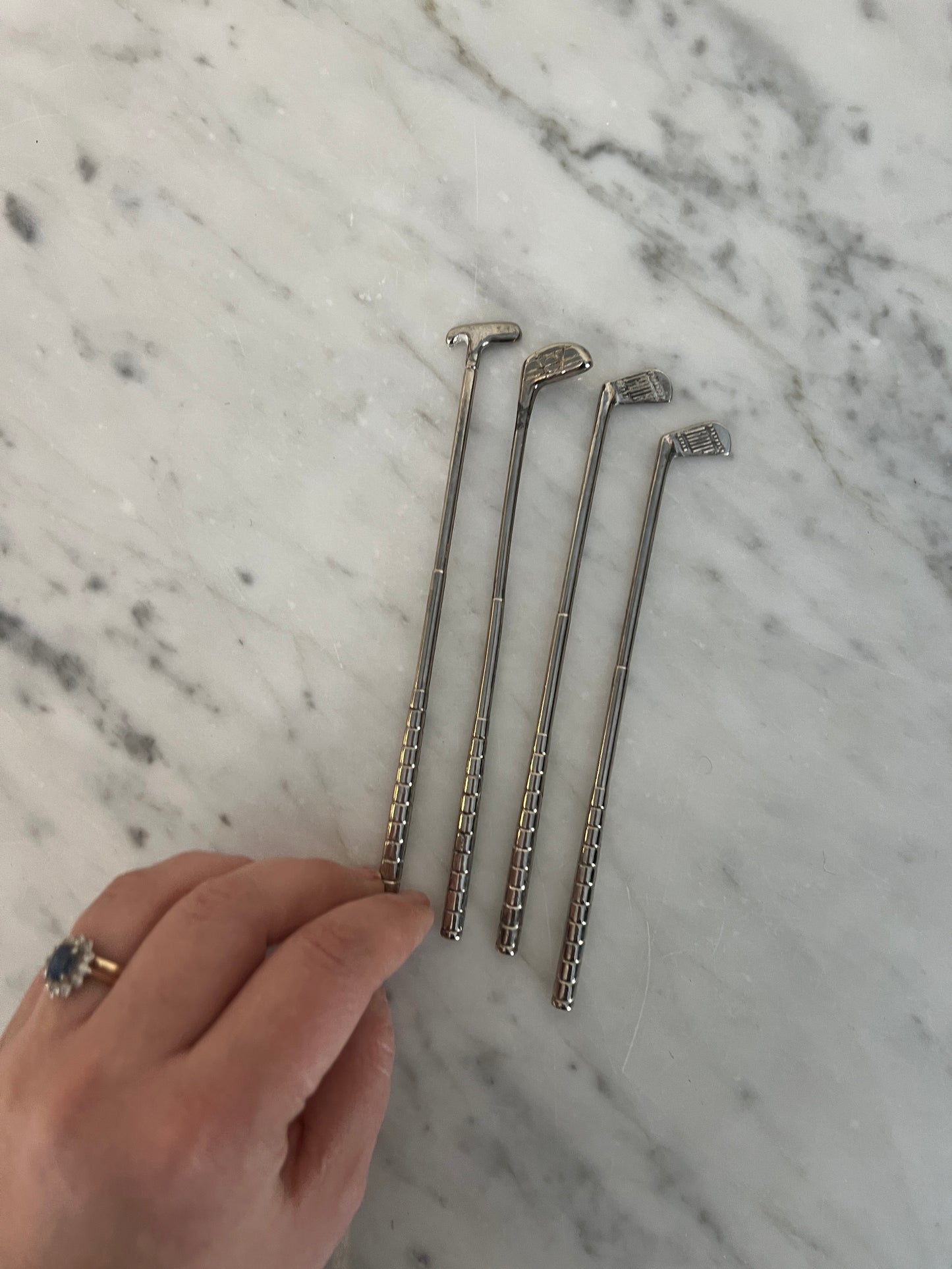 Vintage Cocktail Sticks set of 4