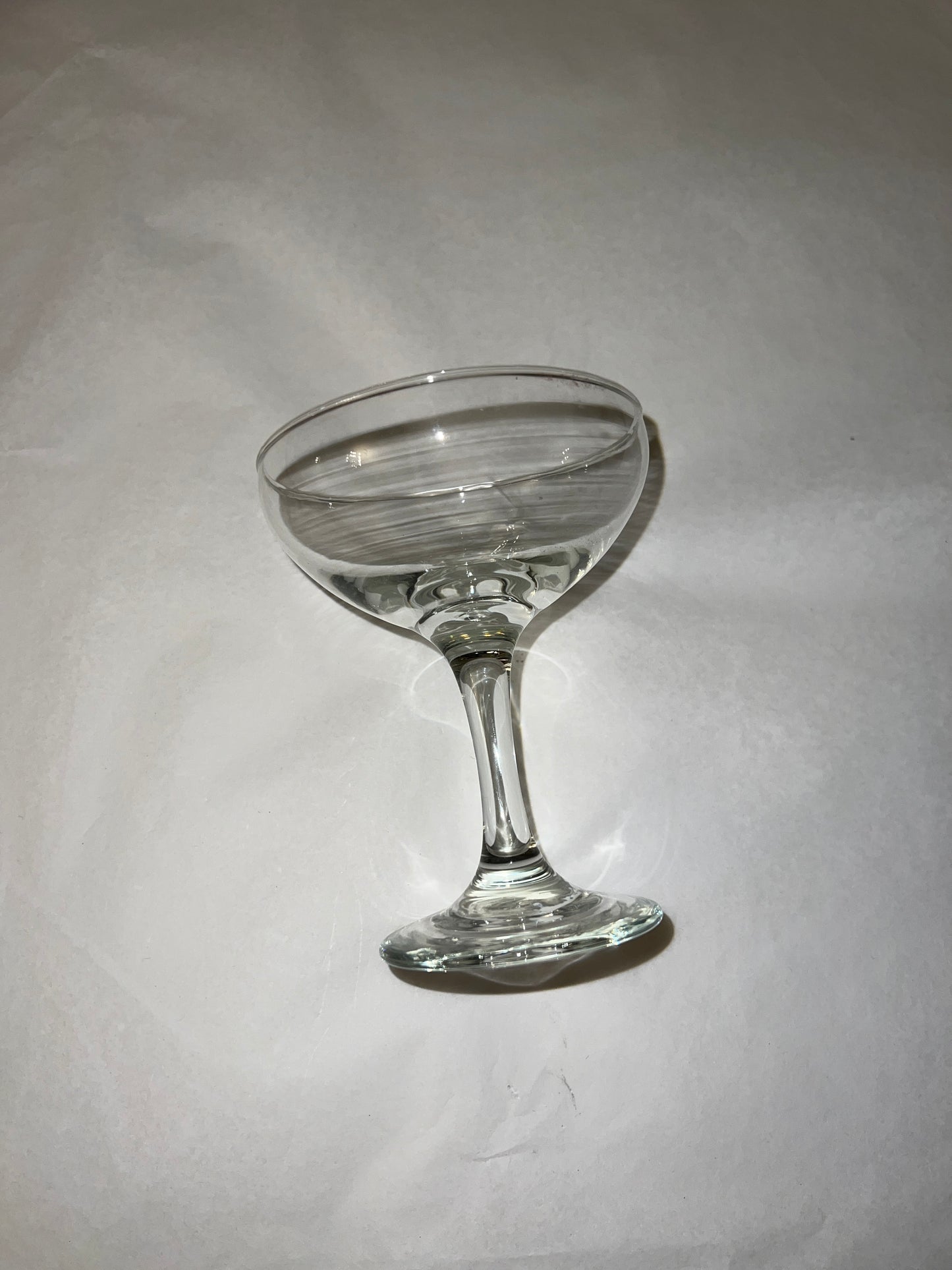 French Vintage Coupe Champagne Glass