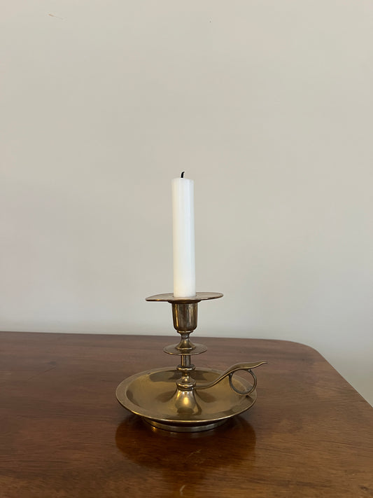 Classic Brass Candlestick