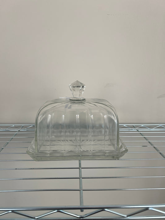Antique Cheese Dome/ Butter Dish